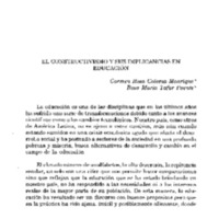El constructivismo y sus implicancias en educación